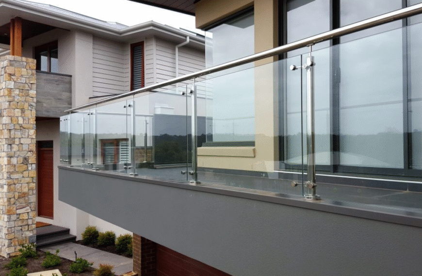 Why Balcony Railings with Glass Are Trending in Modern Architecture